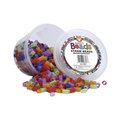 Hygloss Products Hygloss Products 223737 Hygloss Plain Straw Bead; Assorted Colors - Pack of 1000 223737
